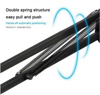 Support de tablette universel pliable en métal à bras long réglable, support de téléphone portable rotatif à 360° pour bureau, prix d'usine