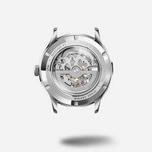 Relojes Personalizados OEM ODM con Logotipo, Reloj de Pulsera Mecánico Automático Miyota 8N40, Esqueleto, Oro Rosa, Zafiro, Correa de Cuero - Product Image 2