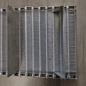 Bande transporteuse à maillons en fil d'acier inoxydable pour bougies en <span class=keywords><strong>verre</strong></span> - Product Image 1
