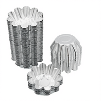 Einweg-Aluminium-Eierkuchenformen im Großhandel, kleine Törtchenformen, Mini-Cupcake-Kuchen-Muffin-Keksformen, Backförmchen für Küche und DIY
