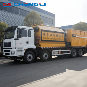 Venta Directa de Fábrica: Camión Shacman 8X4 para <span class=keywords><strong>Asfalto</strong></span> y Grava, Tanque de Almacenamiento de Agregados de 11000L para <span class=keywords><strong>Asfalto</strong></span> y 15000L para Piedra - Product Image 5