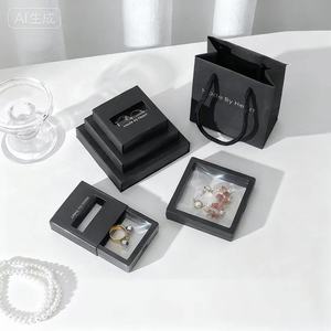 Caja de Regalo para Joyería Ecológica, Impermeable y Biodegradable con Cierre Magnético Doble, Papel Recubierto y Revestimiento UV - Product Image 4