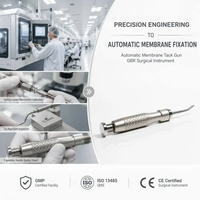 Pashion IRegene Dental Manual Tack Gun Stainless Steel Bone Tack Applicator Operasi Satu Tangan untuk Fiksasi Membran