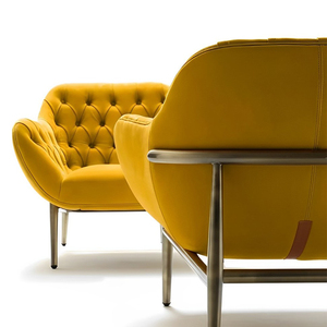Woonkamerstoel Modern Uniek Ontwerp Roestvrijstalen Woonkamer Meubilair Enkele Bank En Fauteuil - Product Image 3