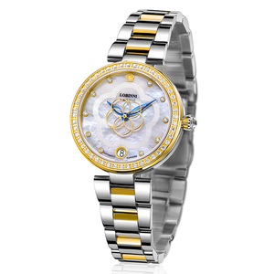 <span class=keywords><strong>Montre</strong></span> de luxe pour <span class=keywords><strong>femme</strong></span> 2025 avec <span class=keywords><strong>mouvement</strong></span> MiYOTA, acier inoxydable, <span class=keywords><strong>automatique</strong></span>, mécanique, petit cadran et verre saphir - Product Image 5