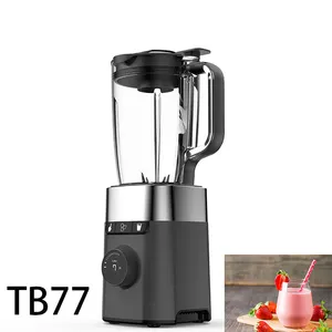 TB-7780 pulse, smoothie e custodia in acciaio inossidabile con potente frullatore da tavolo da 800W