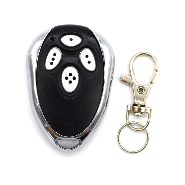 RKING Auto Gate Remote Control 433.92mhz Rolling Code Learning Code Metal Construction 100m Control Distance 4 Buttons Universal
