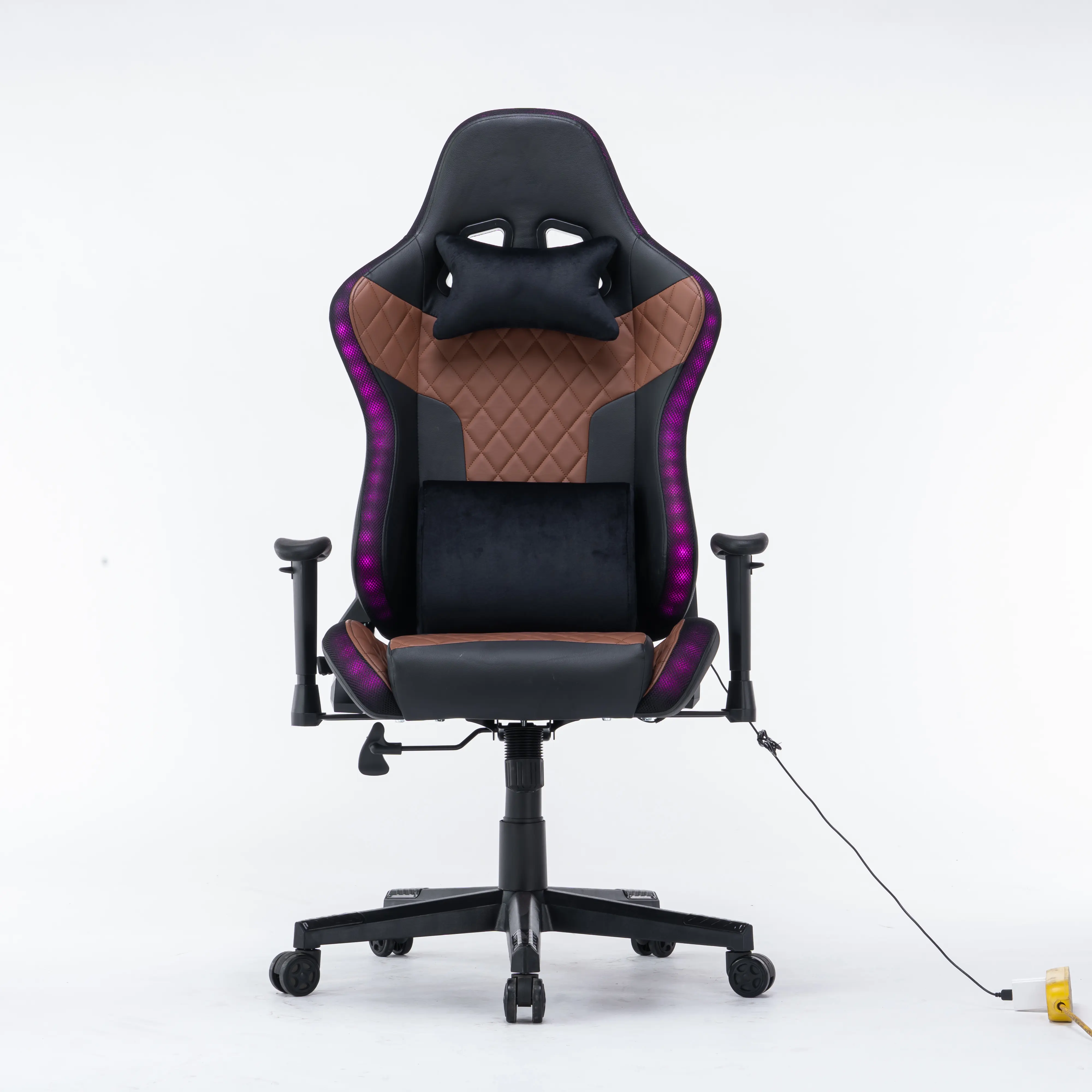 Groothandel Goedkope Pu Lederen Massage Computerspel Stoel Silla Gamer Rgb Gaming Stoelen Met Verlichting