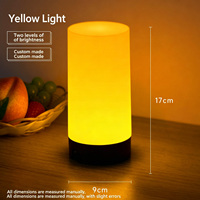 Lampe de table LED rechargeable 3500K blanc chaud, lumière d'ambiance créative pour camping extérieur, marché nocturne, bureau, café