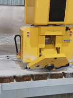 Machine de découpe de pierre CNC à 5 axes pour granit et marbre, scie à pont pour le polissage de pierre, machine de découpe de pierre pour éviers et comptoirs de cuisine
