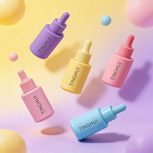 ขวดหยดสีสันสดใสขนาด 20 มล. 30 มล. 40 มล. 50 มล. แบบไหล่เรียบ สีฟ้า สีเขียว สีแดง สีชมพู สำหรับน้ำมันหอมระเหยและน้ำมันใส่ผม - Product Image 4