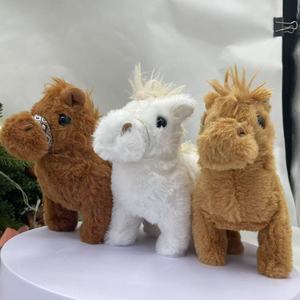 Nouveau jouet en peluche auto-mobile écologique pour chien jouets interactifs pour chiens et chats Style dessin animé poney électrique jouet de poupée en peluche - Product Image 3