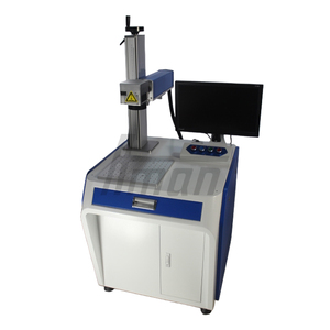 Machine de marquage laser à fibre avec chargement automatisé, refroidissement par air, CNC pour gravure sur métal avec logiciel Ezcad - Product Image 1