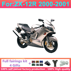 Nuevo Kit Completo de Carenados para Motocicleta, Compatible con Zx-12r Zx12r 00 01 Zx 12r Zzr1200 2000 2001, Juego de Carenados Completos Zxmt - Product Image 6