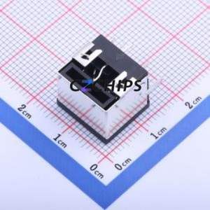 HYC04-MDC302-126B Circular DIN Connector Through hole Component (THT) Connector 3P Female Right Angle Insert 2A - Product Image 2