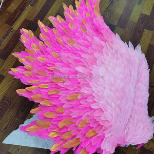Ailes d'ange, décoration murale, modèle photo, décoration murale de mariage, toile de fond, cosplay, ailes d'ange, ailes de démon, ailes de fée, plumes pour performance - Product Image 5
