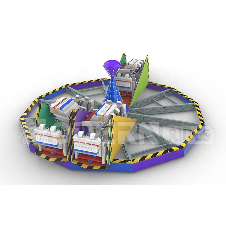 Portable Amusement Park Attraction - Foldable Funfair Rides