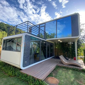 Las cabinas prefabricadas de estilo de cabina de oficina de ventas directas de fábrica se utilizan con fines comerciales y residenciales - Product Image 4