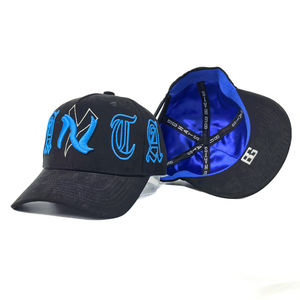 <span class=keywords><strong>Casquette</strong></span> de baseball en daim personnalisée, <span class=keywords><strong>casquette</strong></span> de baseball à 5 panneaux, <span class=keywords><strong>casquette</strong></span> de sport brodée pour homme de haute qualité avec doublure en satin - Product Image 1