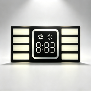 Etiqueta Autoadhesiva para Panel Frontal de Control de Membrana con Impresión Gráfica Personalizada de Fábrica para Electrodomésticos - Product Image 1