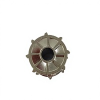 Composant métallique composite usiné CNC de précision sur mesure, pièce de rechange mécanique de rotor à bride usinée CNC 5 axes