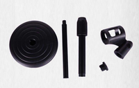 Support de microphone à hauteur réglable de haute qualité avec table de base ronde bureau étanche et flexible pour l'utilisation du lit