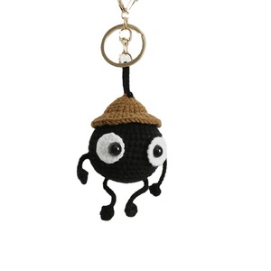 Un pendentif super mignon pour fille noire, un accessoire <span class=keywords><strong>de</strong></span> voiture en forme <span class=keywords><strong>de</strong></span> boules <span class=keywords><strong>de</strong></span> charbon en <span class=keywords><strong>laine</strong></span> tressée. - Product Image 5
