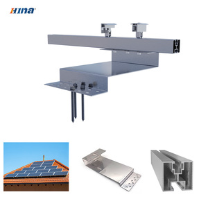 Support de montage de panneaux solaires à installation facile pour toit en tuiles inclinées, structure photovoltaïque - Product Image 1