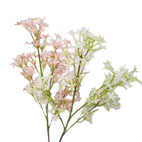 Großhandel Künstliche Kleine Silberne Kronenblume für Heim-Tischdekoration Party-Hintergrund Feiertagsdekoration und Blumenarrangements
