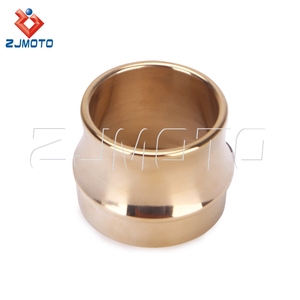 Pot d'échappement de moto 2,5 pouces en laiton pour <span class=keywords><strong>Triumph</strong></span> BSA Sportster Big Twin Xs650 <span class=keywords><strong>Chopper</strong></span> Bobber Cafe Racer - Product Image 2