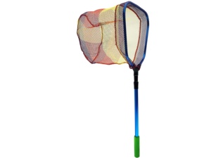 Kinder Fischernetz Teleskop Leichte Landung <span class=keywords><strong>Net</strong></span> mit Aluminium Pole Griff und Nylon Mesh - Product Image 4