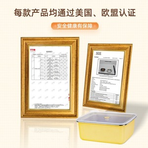 Japanese Style 304 Stainless Steel Food Storage Container Rectangle Clip-On Lid Airtight Bento <b>Box</b> Kitchen Freezer <b>Lunch</b> <b>Box</b> - Product Image 4