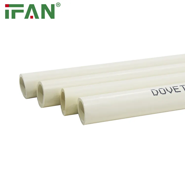 Ifan High Quality 1/2inch 1inch Cpvc Plastic Water Pipe Pvc Piping