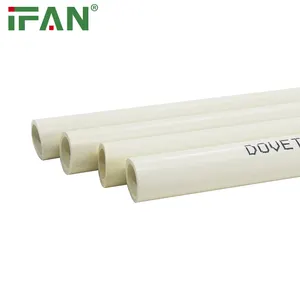 Ifan çin sıhhı tesisat borusu üreticisi CPVC boru bağlantı parçaları Tuberia Tubo PVC bağlantı parçaları ASTM 2846 CPVC boru sıcak su için