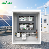 Boîtier de Combinaison Solaire DC AC Personnalisé EBASEE avec ATS (Commutateur de Transfert Automatique) et Solution de Protection PV Intégrée
