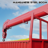 Boom-lift 12 Ton 14 Ton 16 Ton Straight Boom Telescopic Truck Crane Telescopic Arm Truck Mounted Crane Dengan Remote Control