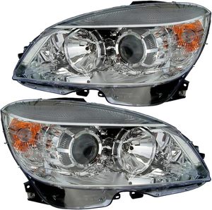 Ensemble de phares halogènes de style OE, remplacement pour <span class=keywords><strong>MERCEDES</strong></span> 08-10 <span class=keywords><strong>C300</strong></span> C350 C63 - Product Image 2