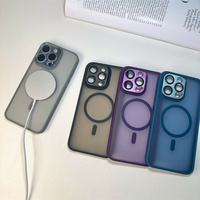 Étui de téléphone magnétique avec charge sans fil, luxe, antichoc, mat, translucide, TPU+PC, pour OnePlus ACE5/ACE5 PRO/ACE6/ACE6T
