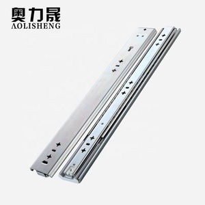 53mm de ancho de la industria de amortiguación <span class=keywords><strong>mudo</strong></span> de Cojinete de bolas cajón de rieles de deslizamiento del cajón del gabinete del carril de deslizamiento - Product Image 6
