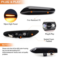 Feux clignotants latéraux à LED dynamiques pour BMW E60 E61 E90 E91 E87 E81 E83 E84 E88 E92 E93 E82 E46 1 3 5 series