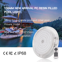 Lampe LED RGB étanche IP68 LanVol pour piscine, AC12V 12W/18W, multicolore, télécommande, éclairage sous-marin pour piscine et spa, garantie 2 ans