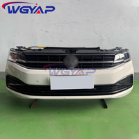WGYAP pour Volkswagen Bora Pure Electric EV E-Bora Grille avant supérieure en maille chromée noire renforcée