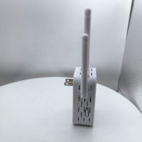 Répéteur Wi-Fi et amplificateur de signal haute qualité 300 Mbps à 4 antennes avec couverture de 300-500 m² pour extension de réseau domestique