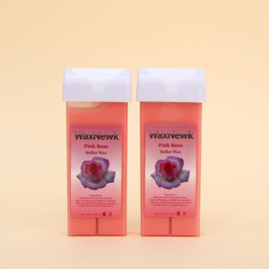 WaxNewK 100g <span class=keywords><strong>Cera</strong></span> Depilatoria Caliente en Roll-on de Rosa para Depilación, Cartucho de <span class=keywords><strong>Cera</strong></span> Roll-on para Calentador - Product Image 2