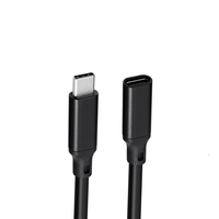 Hohe Qualität USB 3,0 TYPE-C Männlichen zu Weiblichen USB-C Verlängerung Kabel 1M