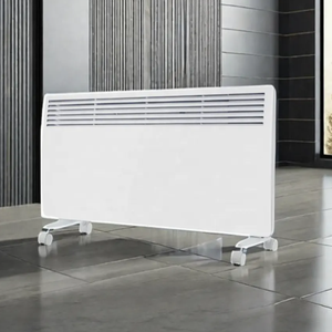 Radiateur électrique à panneaux métalliques étanche, à pose libre, avec protection contre la surchauffe, idéal pour salon domestique – Vente directe usine - Product Image 1