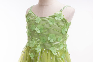 Disfraz de Halloween de cuento de hadas para niña, diseño floral, para niñas de 5 años, Peter Peach, Tinker Bell - Product Image 4
