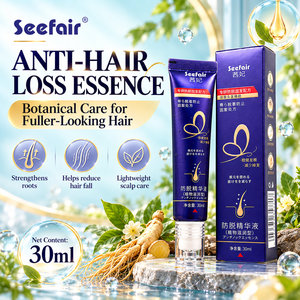 Sérum anti-chute de cheveux au ginseng, traitement de la calvitie, sérum capillaire au Polygonum Multiflorum, sérum stimulant la croissance des cheveux au gingembre - Product Image 4