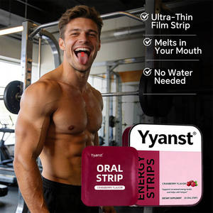 Tiras Orales Energéticas de Disolución Rápida OEM/ODM para Aumentar la Fuerza y la Resistencia, Alivian la Fatiga, Empaque Personalizado - Product Image 5