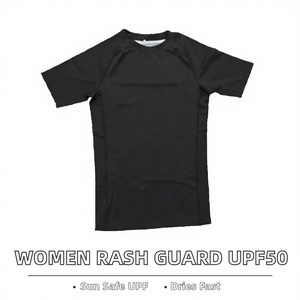 <b>Women</b> <b>Rash</b> <b>Guard</b> Long Sleeve UPF 50 Sun Protection Sports Tee Fitness Running Shirt - Product Image 2